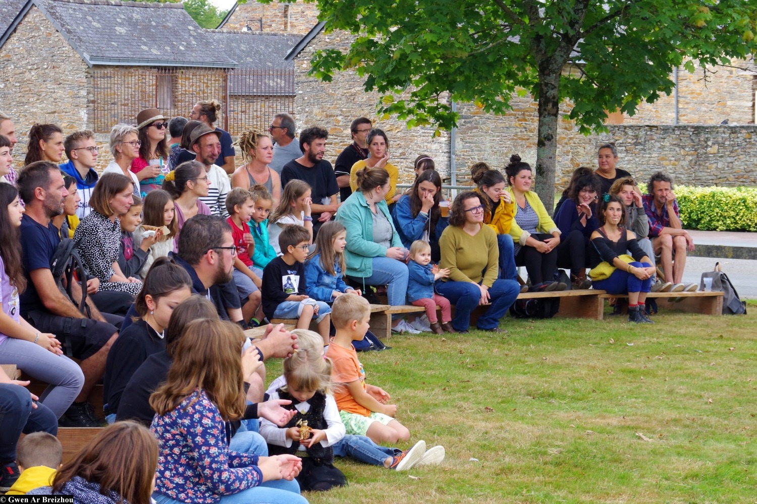 Photo du Vilain Festival 1e édition, le 18 septembre 2021 à Sainte Anne sur Vilaine (35)