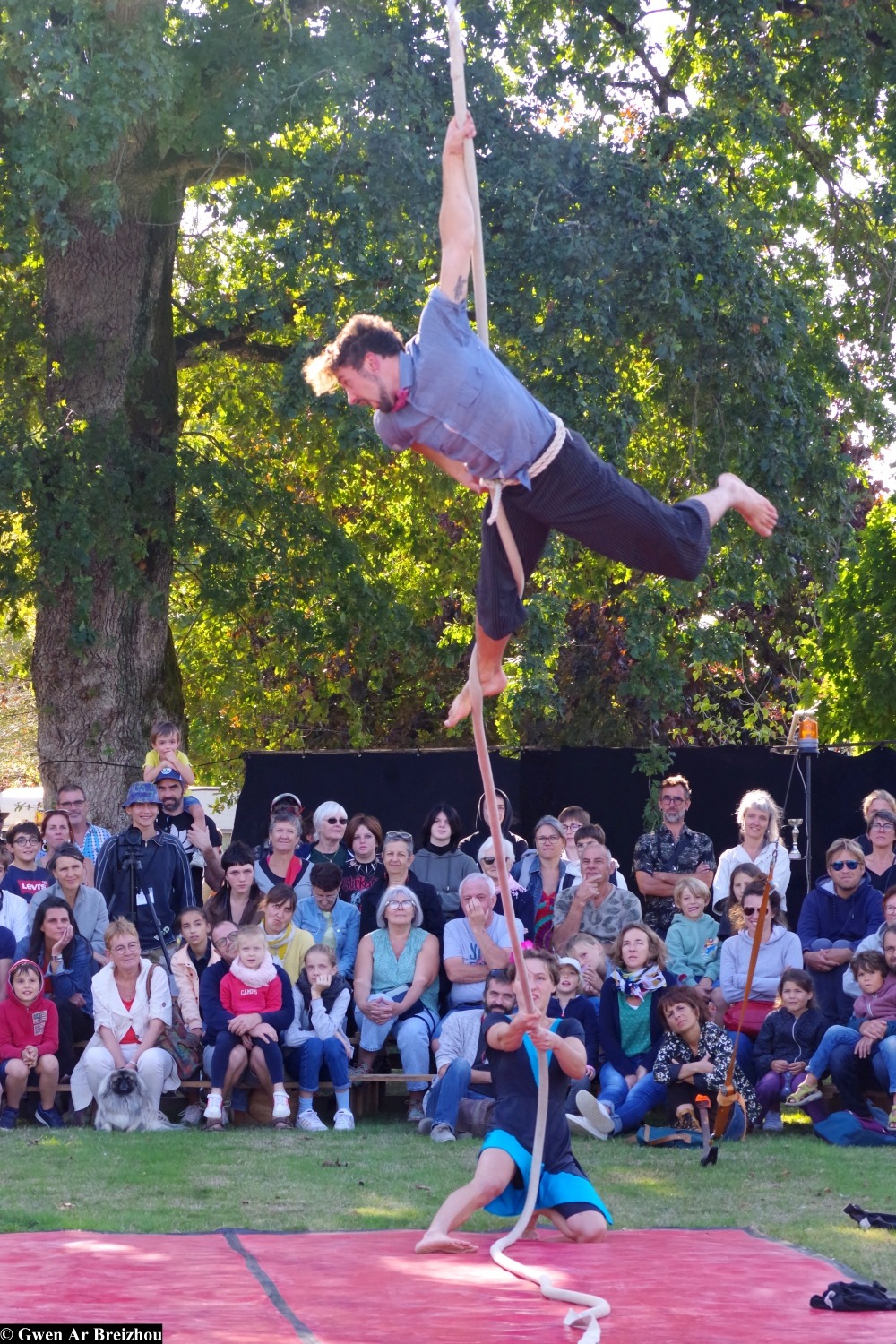 Photo du Vilain Festival 2e édition, le 17 septembre 2022 à Sainte Anne sur Vilaine (35)